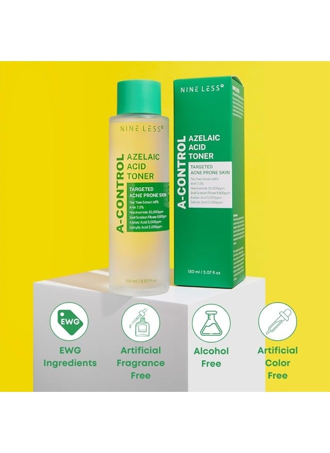 NINELESS - Nineless A-Control Azelaic Acid Toner 150ml - Image 1