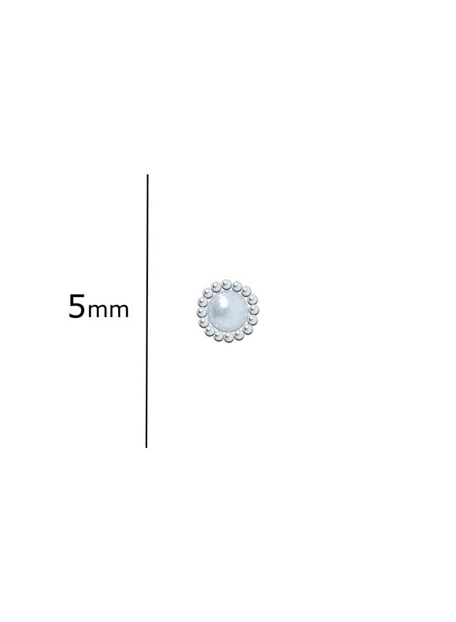 Comet Busters Fancy Pearl White Bindi (5mm) (BIN477) - Image 3