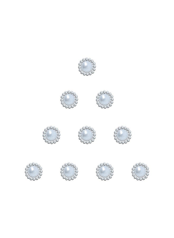 Comet Busters Fancy Pearl White Bindi (5mm) (BIN477) - Image 1