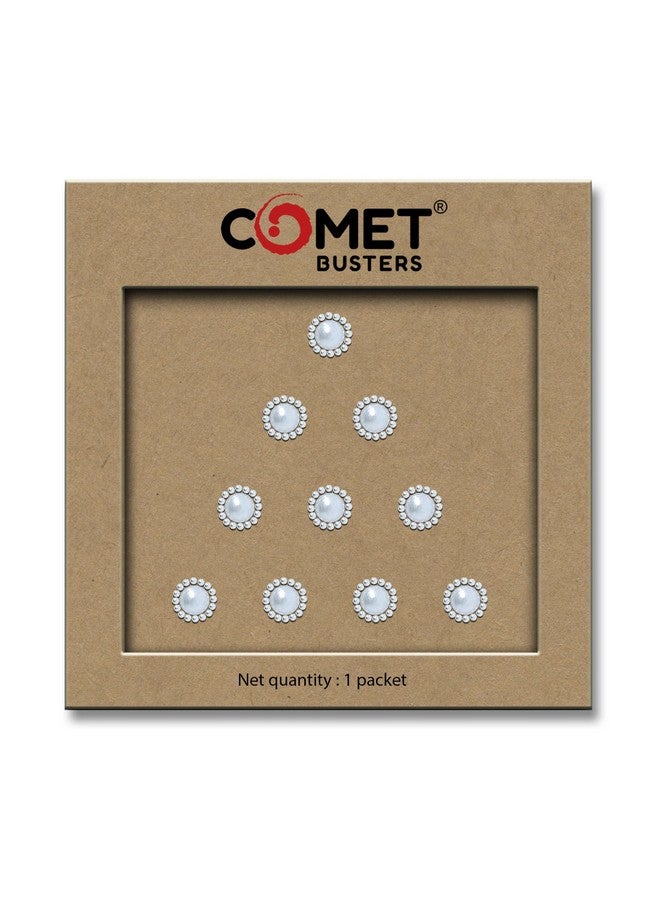 Comet Busters Fancy Pearl White Bindi (5mm) (BIN477) - Image 5
