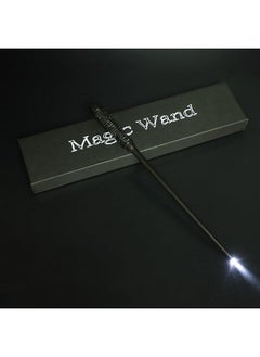 MilesMagic Harry Potter Wand With Magic Spell And Platform Ticket | Wizard Cosplay Light Up Led Sorcerer’S Witchcraft Magic Dress Up Wand For Potterheads | 33 Cm | (Severus Snape)  - Image 2