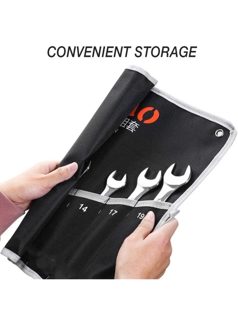 GGOOT Hardware Tool Car Repair Set Wrenches 12pc 14PC 22PC Key Spanners Woodworking Machinery Wrench Sets Hand Tools Wrenches Keys Set (Color : 12PC 3)  - Image 3