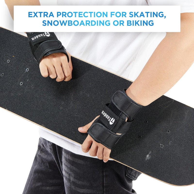 Tanden Wrist Guards for Skating Protective Gear Kids and Adult Wrist Guards for Roller Skating Snowboarding Ski Skateboard Wrist Guards - Image 5