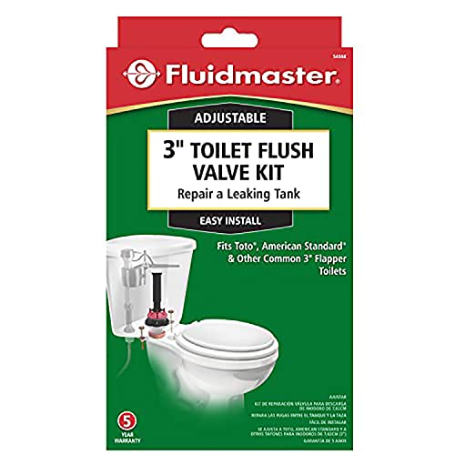 Fluidmaster 540AKRP5 3-Inch Complete, Adjustable Toilet Flush Valve Repair Kit , Black - Image 4