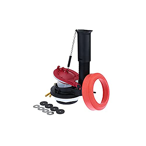Fluidmaster 540AKRP5 3-Inch Complete, Adjustable Toilet Flush Valve Repair Kit , Black - Image 2