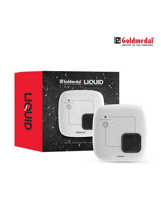 GOLD MEDAL جرس إنذار المياه السائل من جولدميدال - أبيض (عبوة من 1) | مع مؤشر وضوء LED وامض - Image 4