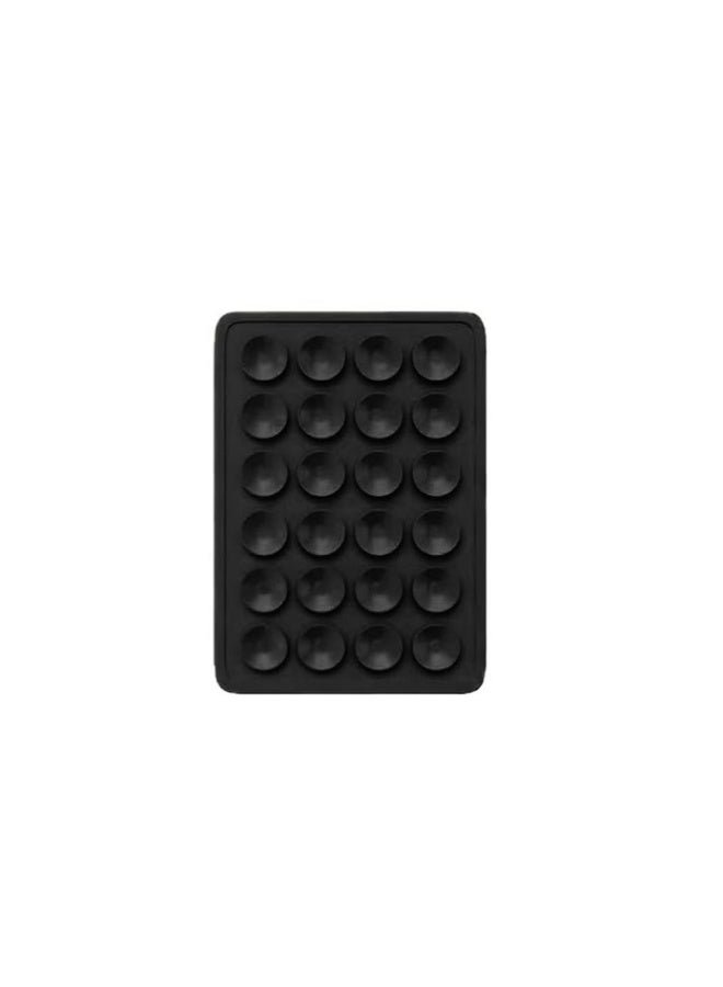 Black Silicone Pad High-Quality Non-Slip Accessory for Secure Phone Mounting, Ideal for Stable Viewing and Hands-Free Use on Various Surfaces Pad - Image 1