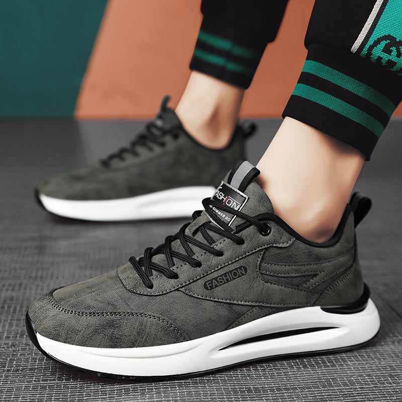 Men'S Labor Protection Shoes Summer Sports Leisure Men'S Work Site Wear-Resistant Leather Work Tide Shoes - Image 4