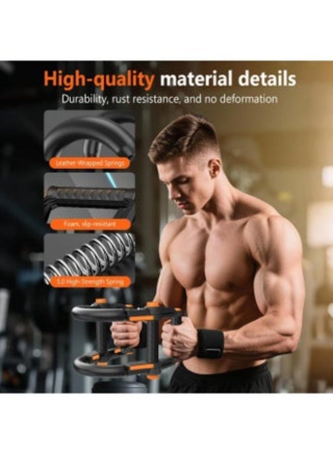 Lynacz Original Push Up Bars, 3 in 1 Adjustable Twister Arm Trainer,Multi-Functional Parallettes Bars for Men, Chest Fitness Equipment, Push Up Stands Handle for Floor Workouts, Home Strength Training - Image 3