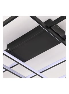 Dimmable Square LED Ceiling Lights, Ceiling Modern Light Acrylic Flush Mount Ceiling Lamps with Remote Control, 50W Black Ceiling Light Fixture for Living Dining Room Bedroom Kitchen - pzsku/Z7C847C64189F6C6F0D79Z/45/_/1681550143/094cd587-8f48-49c7-8b57-07d6675822ad