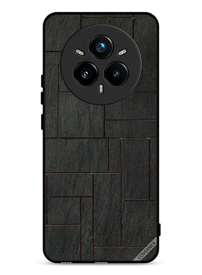 Covernex Realme 14 Pro Plus 5G Protective Case Cover Stones Wall Pattern