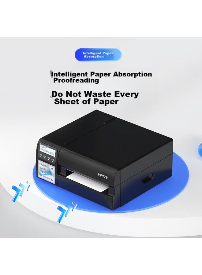 Hprt R42p Barcode Label Printer For Express Delivery, Industrial Barcode High-speed Thermal Label Express Shipping Label Printer, Self-adhesive Sticker Printer - Image 2