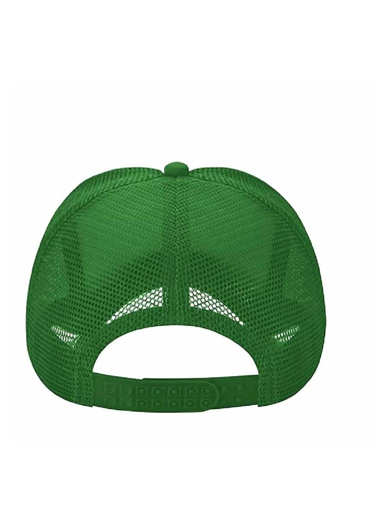Oman National Day Mesh Cap With Adjustable Plastic Closure–Stylish And Comfortable Unisex Baseball Hat For Boys And Girls–Perfect For Omani National Day Events - Image 5