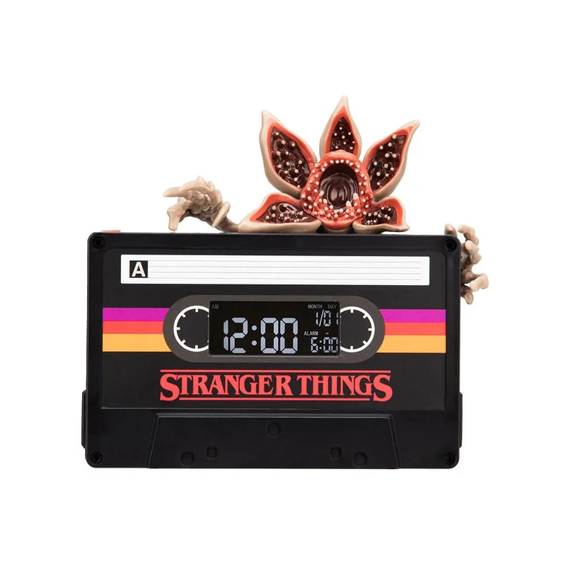 Paladone - Stranger Things 5 Demogorgon Cassette Alarm Clock