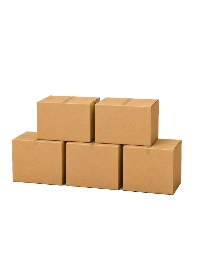 Heavy Duty 5-Ply Shipping Boxes 70x45x45 cm, Durable Moving Cardboard Cartons for Packing Clothes & Kitchenware, 40kg Weight Capacity (Box Set) - Image 1