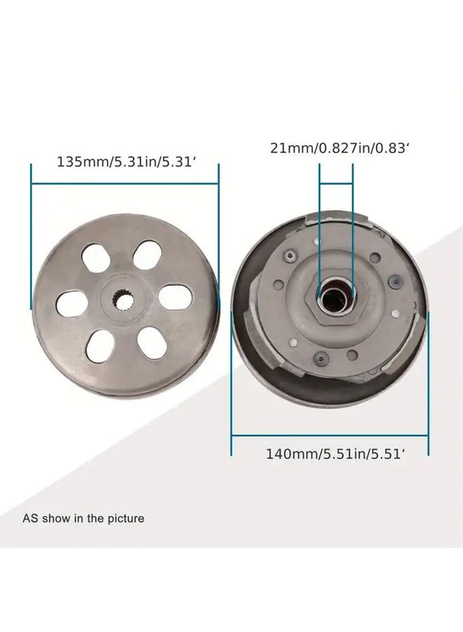 GOOFIT Complete Rear Clutch Set Replacement Metal For 4 Stroke GY6 125cc 150cc 152QMI 157QMJ Engine Scooter ATV Moped Go Kart Buggy - Image 2