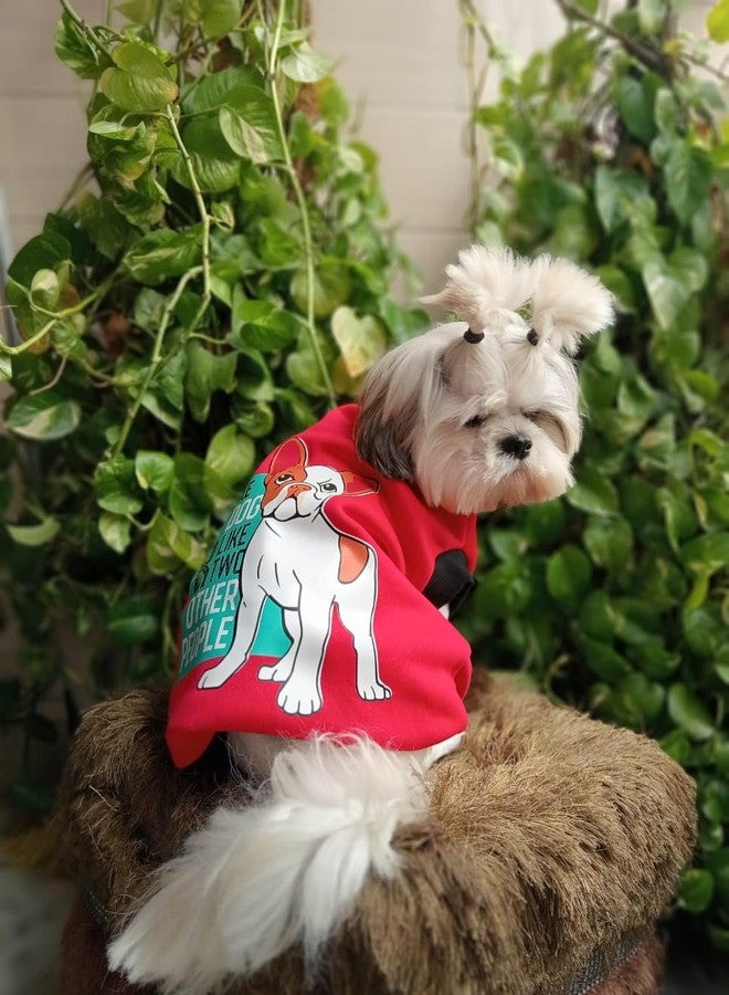 Lulala Dog Sweatshirt | Soft Cotton Winter Dog Clothes with Funny Quote Print | Warm Pet Wear for Small, Medium & Large Dogs - Image 4