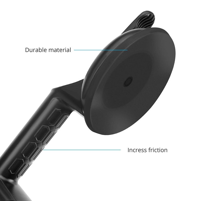 KPS رافعة شفط الألمنيوم KPS للبلاط والزجاج - شفط فراغ لطاولة زجاجية وطبق جرانيت بسعة 100 كجم - عبوة من 2 - متعددة الألوان - Image 5