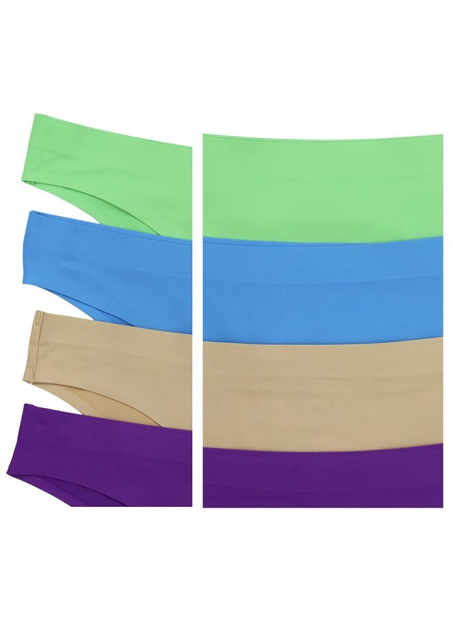 ToBeInStyle - ToBeInStyle Junior Women's No Show No Panty Line Underwear - Tangas Basic Assortment - Large - Image 1