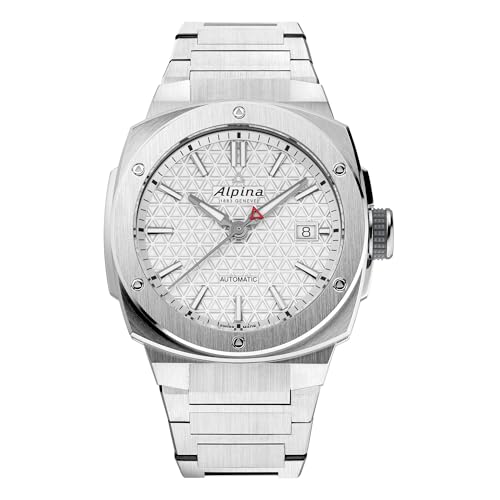 Alpina Men's Swiss Made Alpiner Automatic 3-Hand Calendar Watch, Titanium, White Dial, Luminous, 39mm Style: AL-525S3AE1B - Image 1
