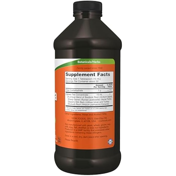 NOW Foods Supplements, Ojibwa Tea Concentrate, 6x the strength of brewed Ojibwa Tea, Herbal Concentrate, 16-Ounce - Image 2