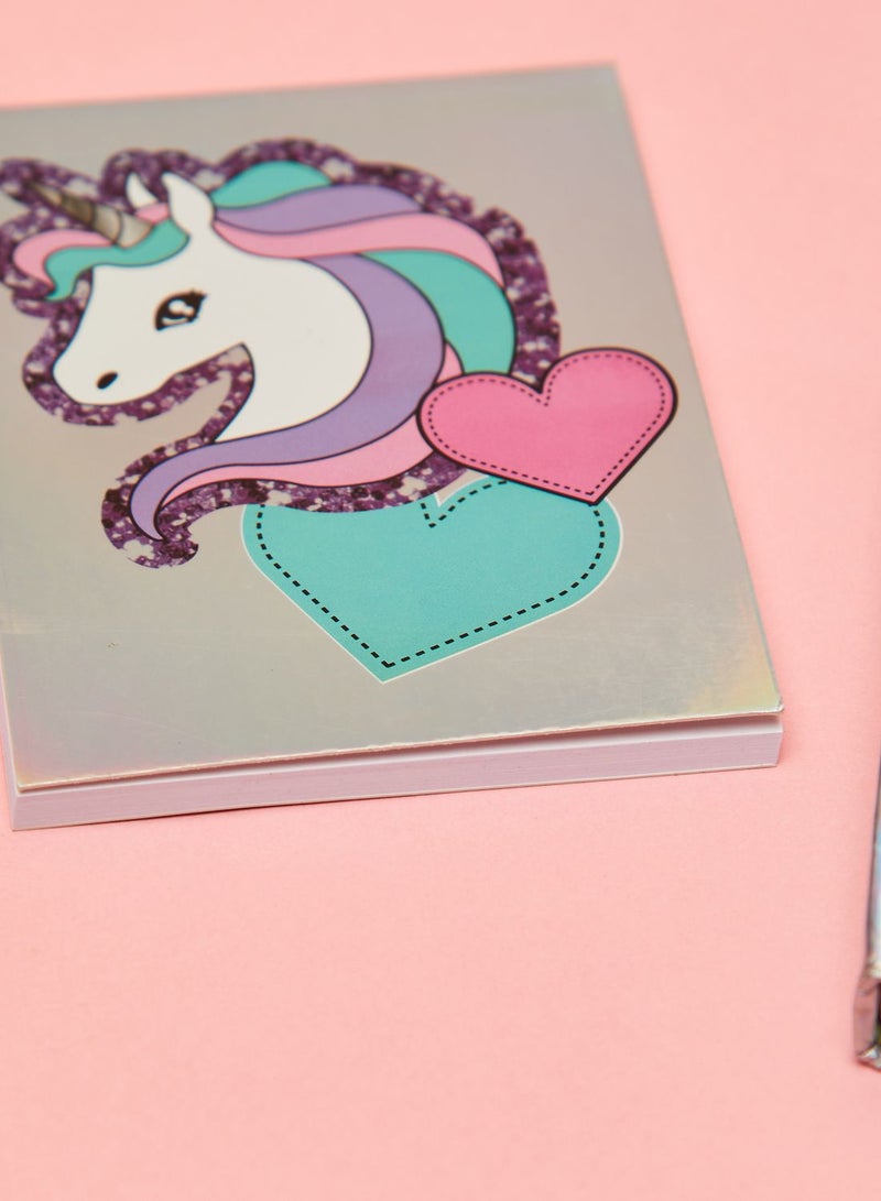 Claires Multicolor Unicorn Stationery Set Back-To-School - Image 5