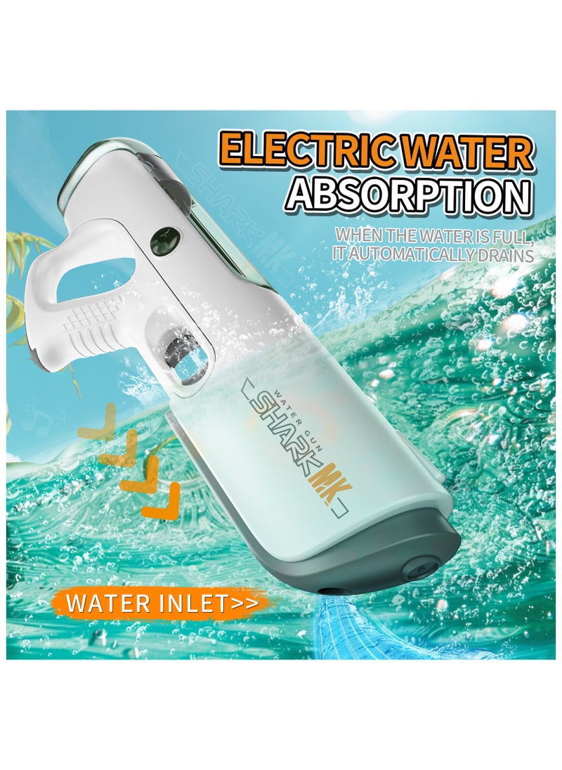 Shark MK Electric Water Guns for Adults Kids Automatic Water Reload & Shooting Automatic Water Gun Large Capacity Battery Powered Squirt Gun Summer Beach Pool Backyard Outdoor Toys  - Image 3
