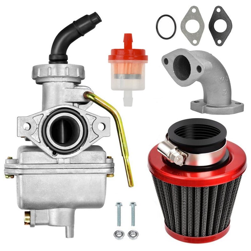 PZ22 Carburetor Kit Filter Throttle Intake Pipe Kit for Motorcycles Dirt Bike Off-road ATVs Replacement Accessories - Image 1