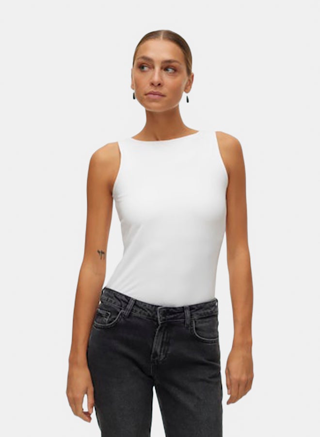 VERO MODA VERO MODA Womens Million Sleeveless Square Top 2-Way Juniors  - Image 2