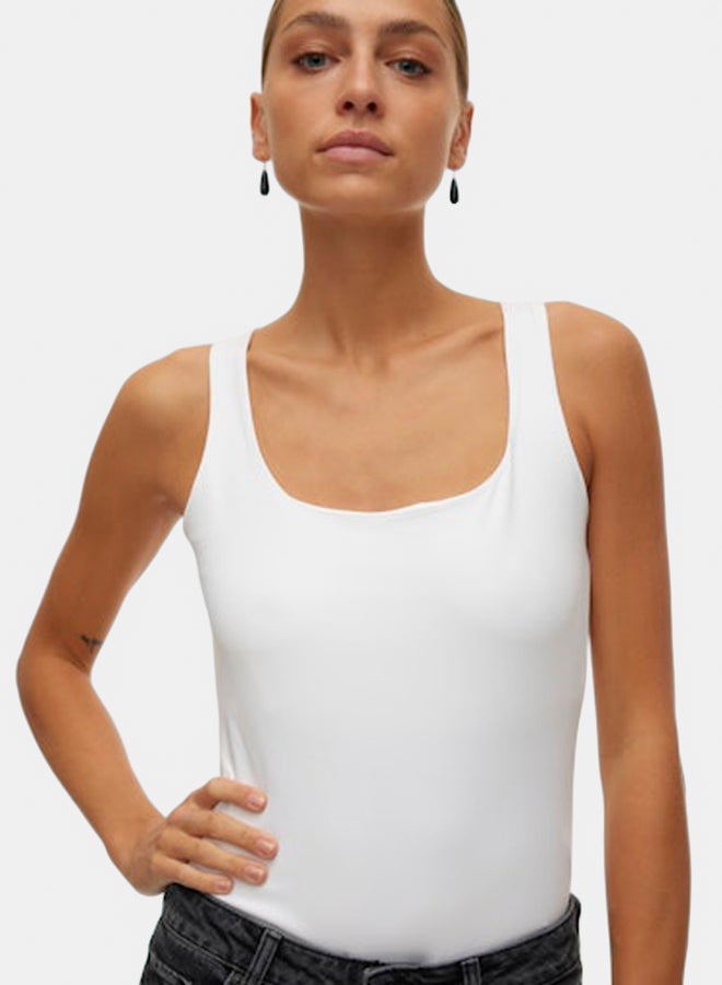 VERO MODA VERO MODA Womens Million Sleeveless Square Top 2-Way Juniors  - Image 4