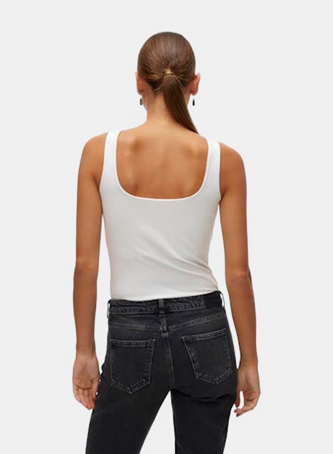 VERO MODA VERO MODA Womens Million Sleeveless Square Top 2-Way Juniors  - Image 5