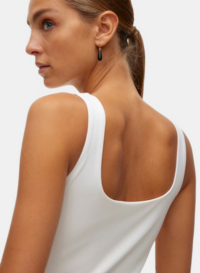 VERO MODA VERO MODA Womens Million Sleeveless Square Top 2-Way Juniors  - Image 3