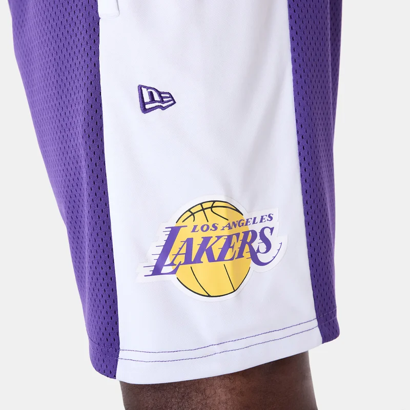 NEW ERA Purple Men's NBA LA Lakers Graphic Shorts for Men | Best Price UAE