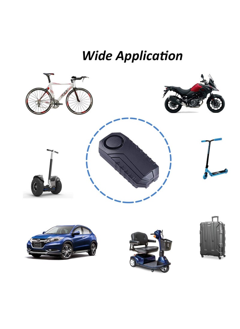 igeekwell - Motorcycle Wireless Alarm, Theft Security Alarm with Remote Control, IP55 Waterproof Water and Dust Resistance Rating, 113dB Ultra High Loud - Image 1