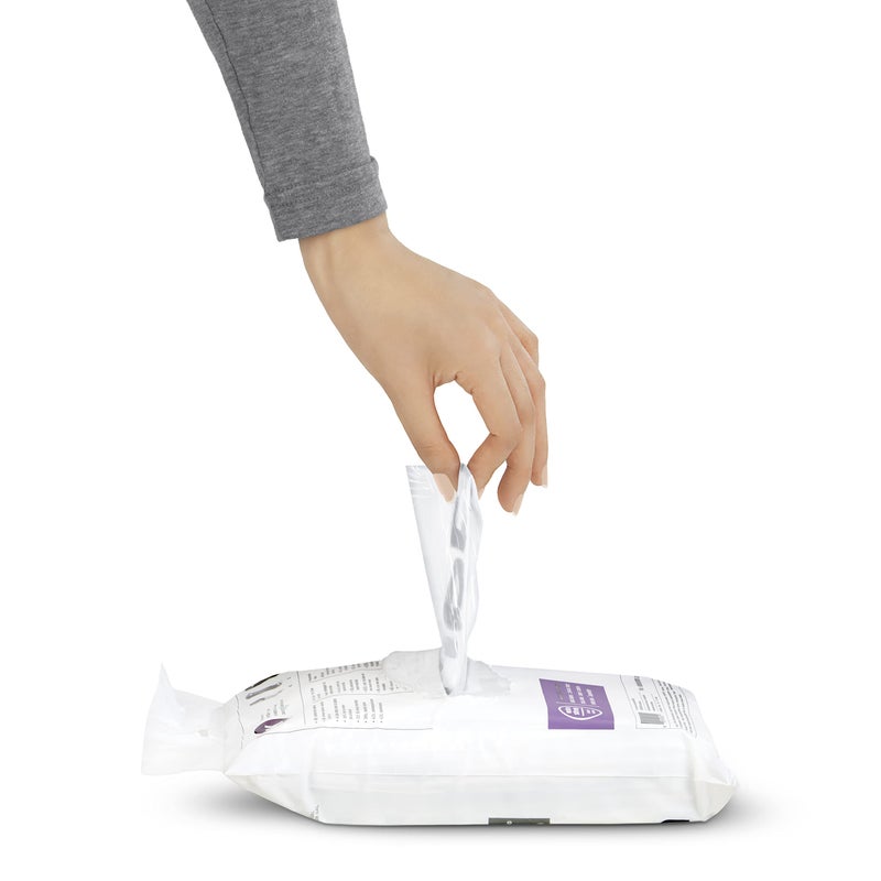 simplehuman بكج كبير من أكياس القمامة المخصصة H CW0286 من سيمبل هيومن، بلاستيك شفاف (3 عبوات من 20، إجمالي 60 كيس) - Image 3