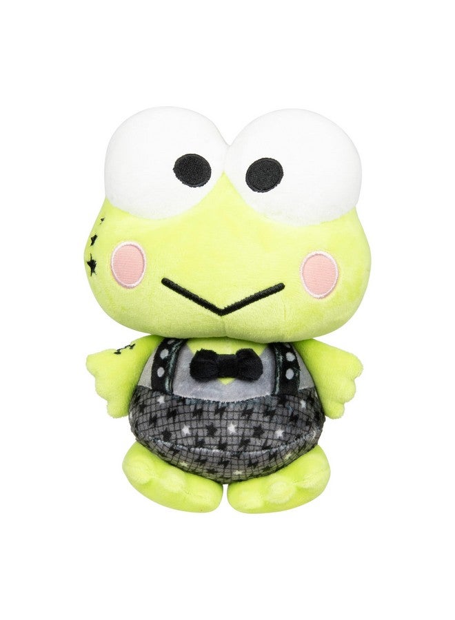Jazwares Hello Kitty and Friends Series 2, Keroppi 8-inch Punks Plush - Officially Licensed Sanrio Product from Jazwares - Ages 6+  - Image 1