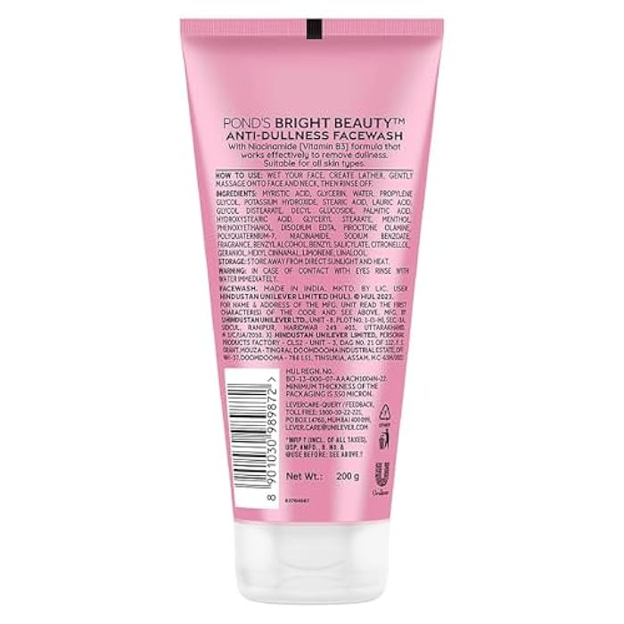 Pond's Beauty Face Wash | Advance Vitamin B3+ Formula | 200 g (7.05 Ounce) - Image 2