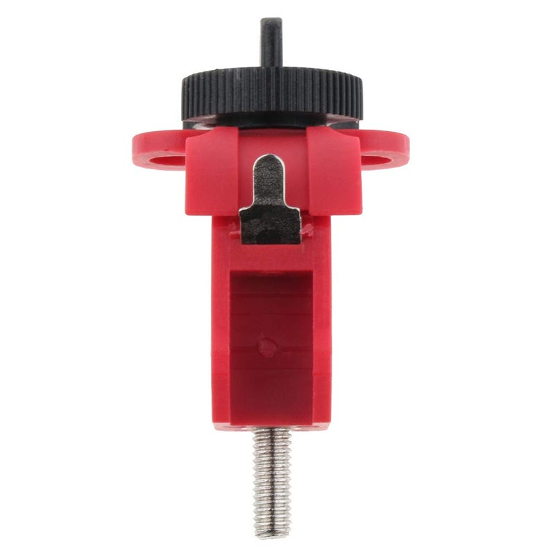 klarako 4 Pcs Miniature Circuit Breaker Lockout Red, Made of Glass Filled Nylon, Sturdy and Durable in Use - Image 2
