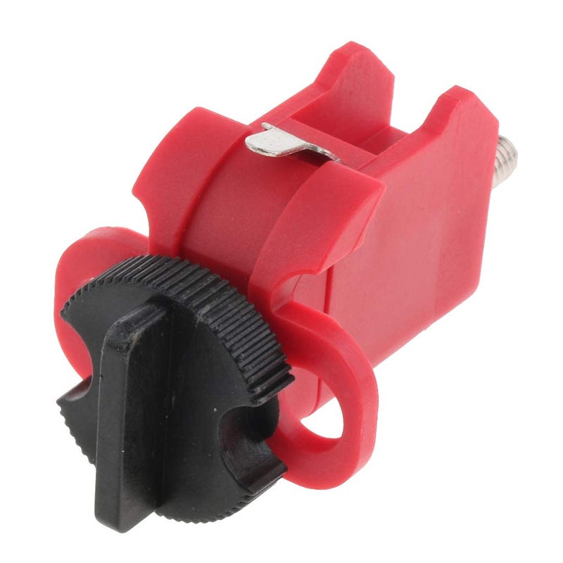klarako 4 Pcs Miniature Circuit Breaker Lockout Red, Made of Glass Filled Nylon, Sturdy and Durable in Use - Image 5