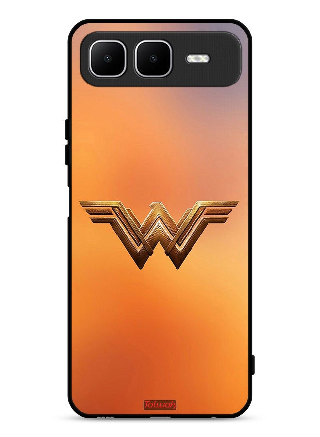Tolwak Infinix Smart 10 Plus Protective Case Cover Wonder Women Logo