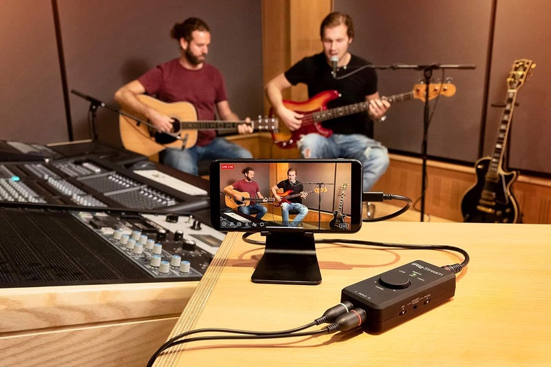 IK Multimedia iRig Stream - Portable USB Audio Interface for iOS, Android, Mac, and PC Livestreaming - Image 3