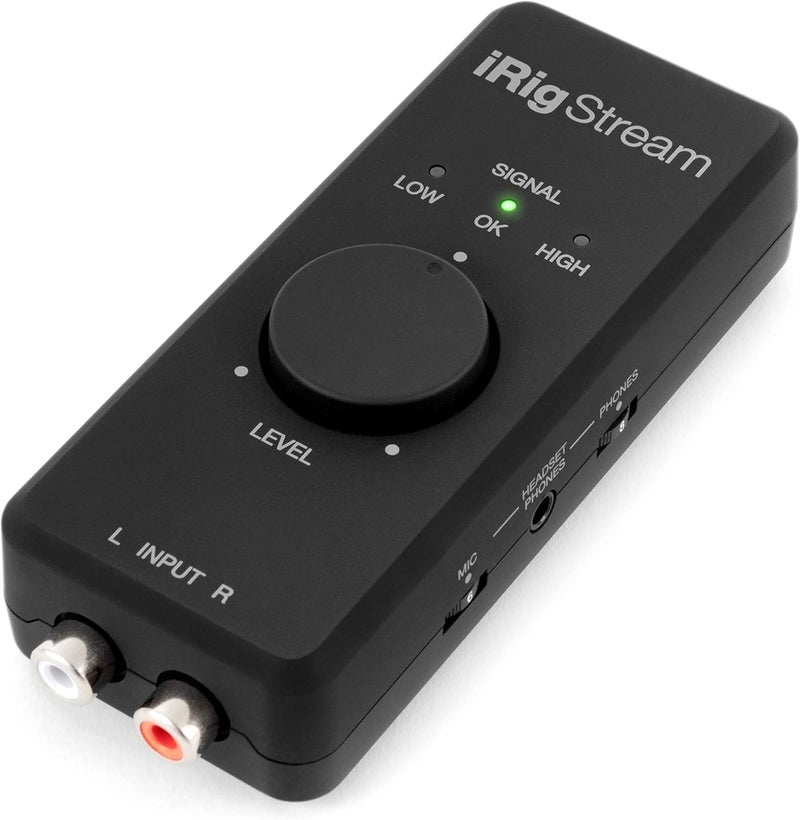 IK Multimedia iRig Stream - Portable USB Audio Interface for iOS, Android, Mac, and PC Livestreaming - Image 1