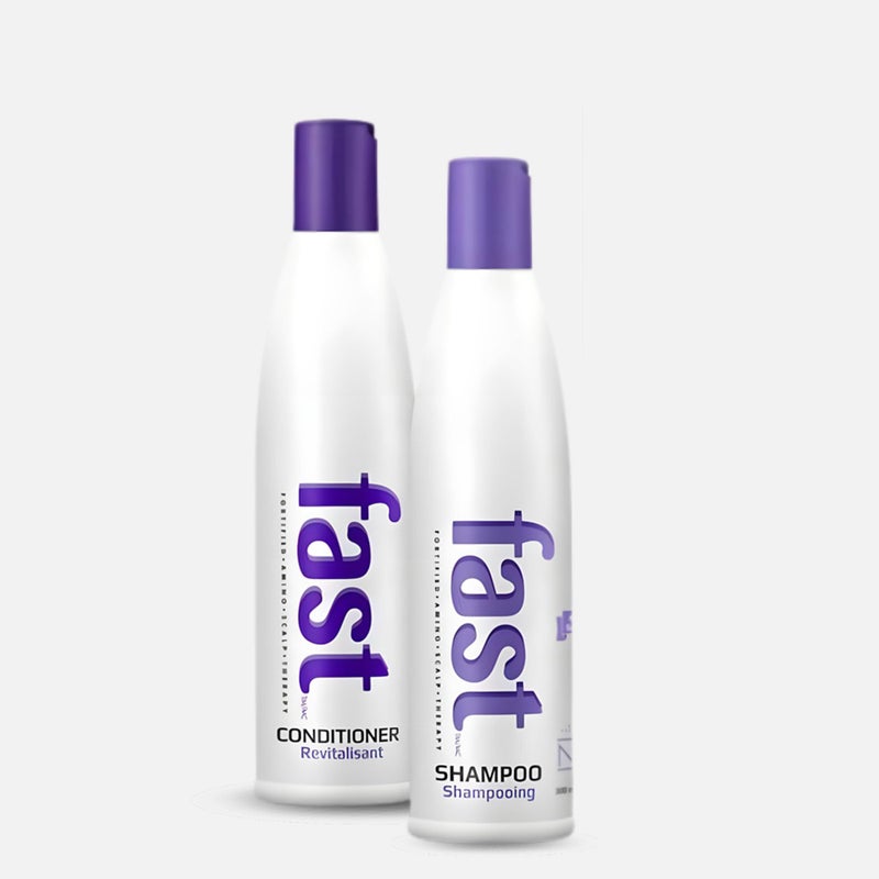 Nisim NISIM FAST Fortified Amino Scalp Therapy Shampoo  Conditioner Promote Fast and Healthy Hair Growth 10 Ounce 300 Milliliter