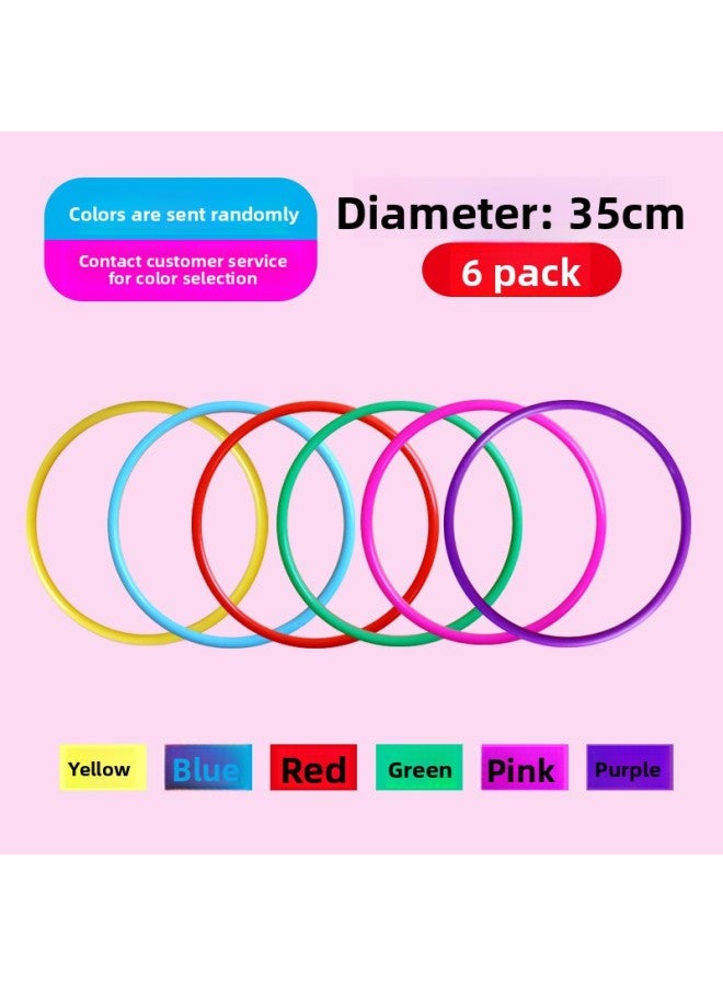 Ring Toss Stall Toy Night Market Street Stall Ring Toss Children's Game Wedding Plastic Throwing Ring Props Full Set 