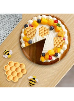 Honeycomb Bees Silicone Fondant Cake Mold, 3Pcs 7 Cavity Bumble Bee Silicone Mold, Beehive Silicone Baking Molds, Silicone Cupcake Decorating Fondant Candy Baking Cake Moulds, Sugar Cube Mold - pzsku/Z7C85CF6E3F5B13303D4EZ/45/_/1733731466/e739ce8b-2a37-4792-8d26-12244a0c822d