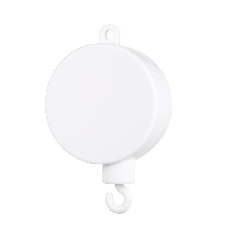 Baby Rotary Mobile Crib Bed Bell Toy Windup Movement Music Box With Rotating Hook - Image 1