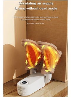 Furtey Electric Shoe Dryer , Heater Deodorizing and Dehumidifying Device , High Quality Foldable Multifunctional Shoe Dryer , Purple Light High Efficiency Dryer  - Image 5