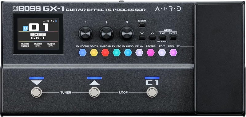 BOSS GX-1 Ultra-Portable Guitar Effects Processor with Bluetooth Connectivity - Image 1