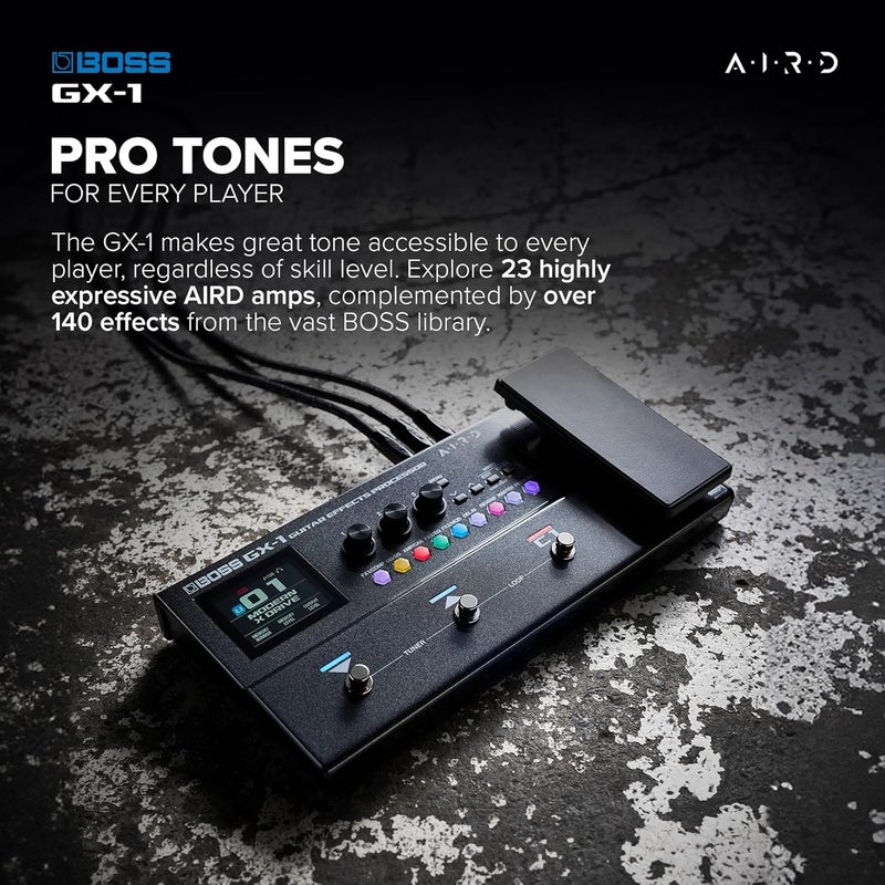 BOSS GX-1 Ultra-Portable Guitar Effects Processor with Bluetooth Connectivity - Image 3