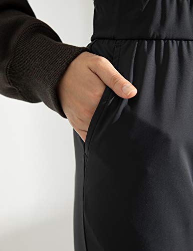AJISAI 7/8 Joggers Travel Pants with Pockets Lounge Casual Stretch Workout Pants for Women Dark Grey 27" XL - Image 5